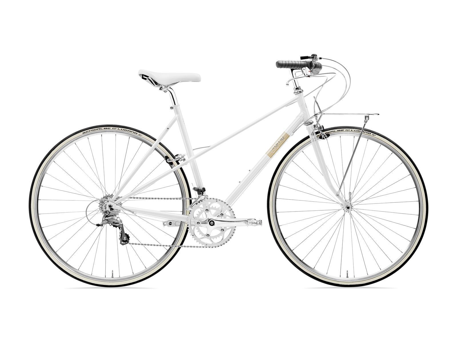 Creme Cycles Echo Mixte Solo, white - Bild 1