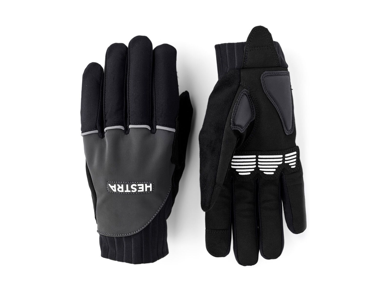 Hestra Bike Reflective Long, dark grey - Bild 1