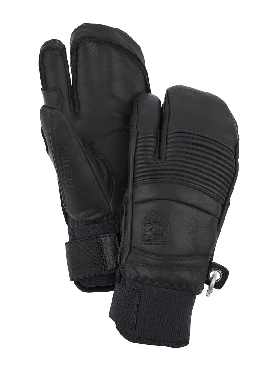 Hestra Leather Fall Line 3 Finger, black - Bild 1