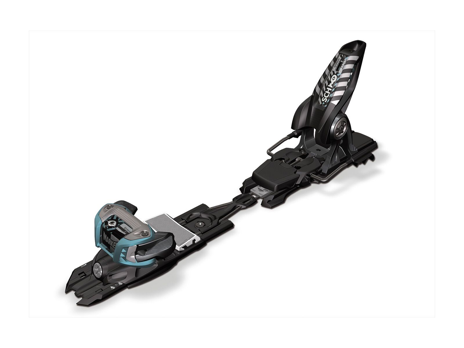 K2 SKI Set: Shreditor 102 2016 + Marker Schizo 14 - Bild 3