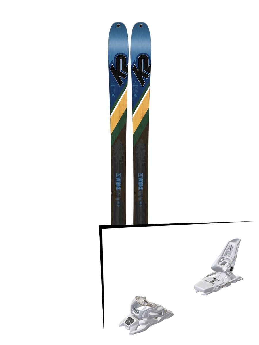 Set: K2 SKI Wayback 84 2019 + Marker Squire 11 ID white - Bild 1