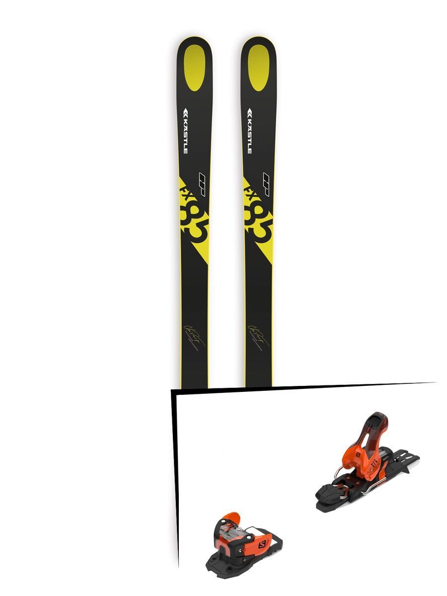 Set: Kästle FX85 HP 2019 + Salomon Warden 11 orange/black - Bild 1
