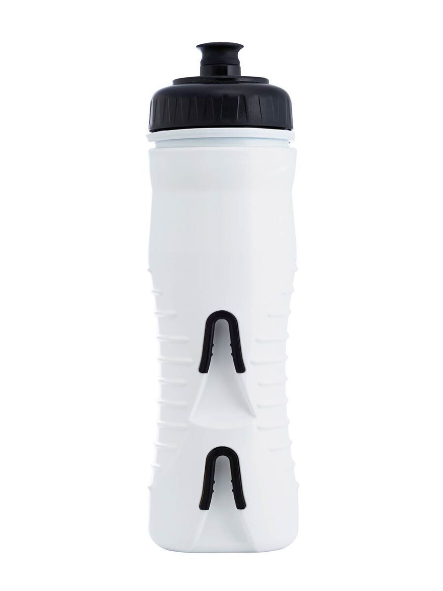 Fabric Insulated Cageless Waterbottle 525 ml, white/black - Bild 2