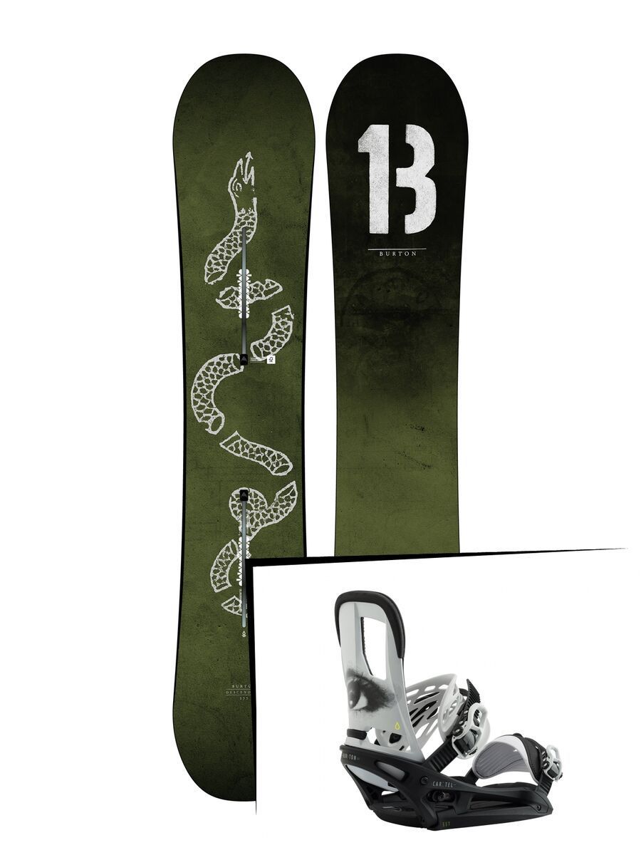 Set: Burton Descendant 2019 + Burton Cartel EST all eyez - Bild 1