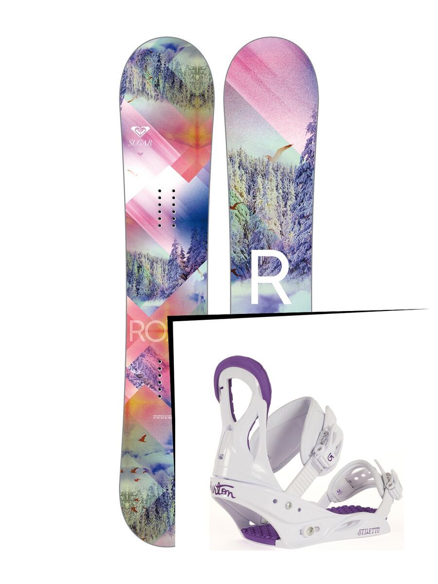 Set: Roxy Sugar 2017 + Burton Stiletto Disc (1712939S) - Bild 1