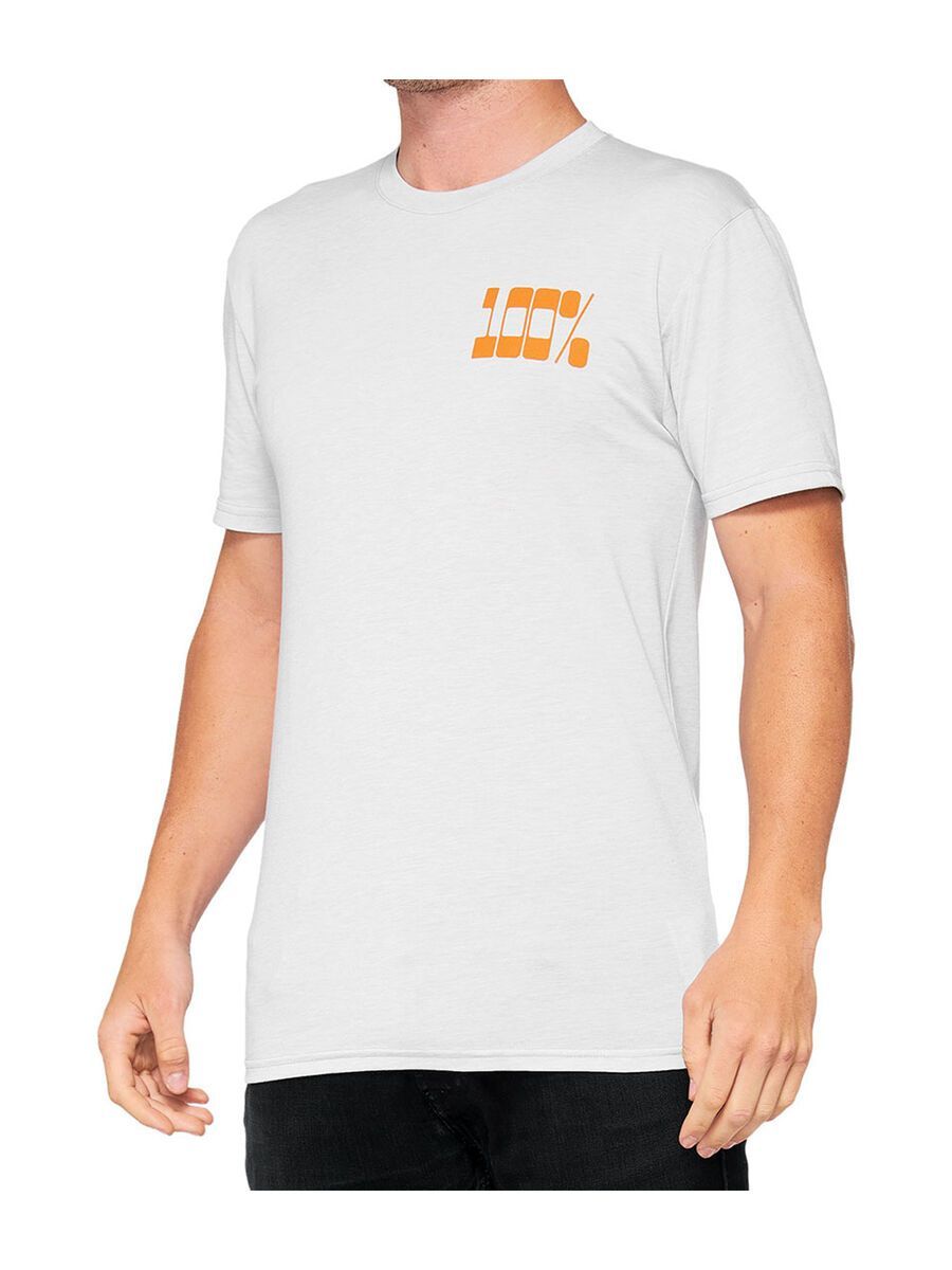 100% Trona Tech Tee, chalk - Bild 1