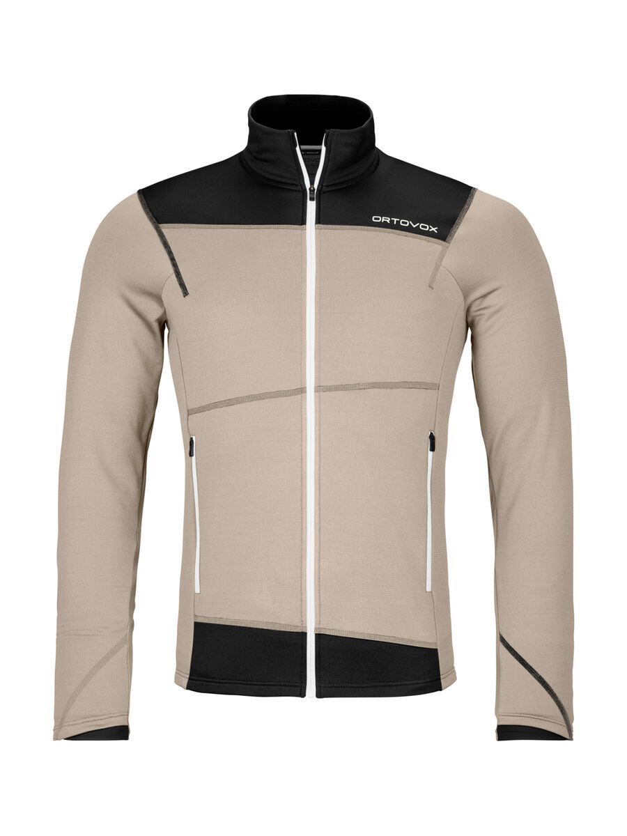Ortovox Merino Fleece Light Jacket M, grey sand - Bild 1