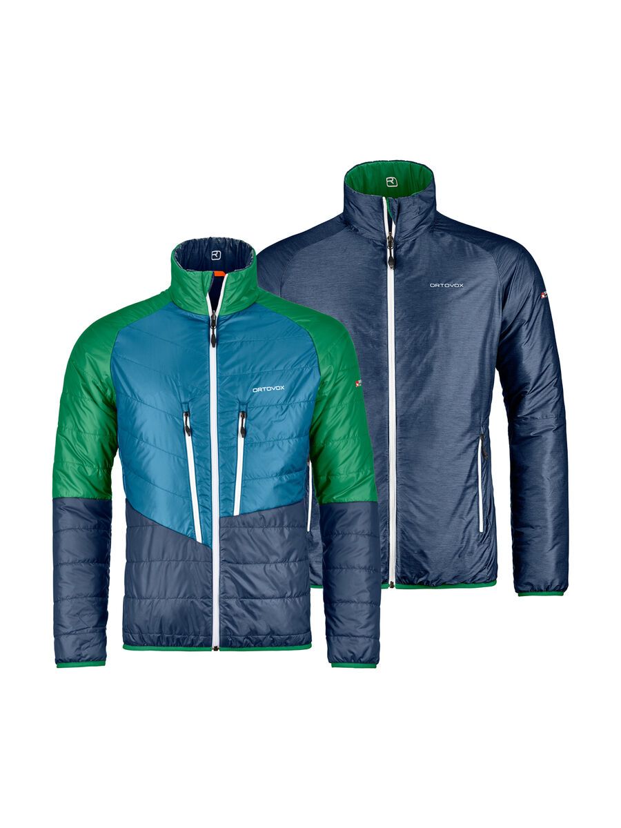 Ortovox Swisswool Light Piz Boval Jacket M, night blue blend - Bild 3