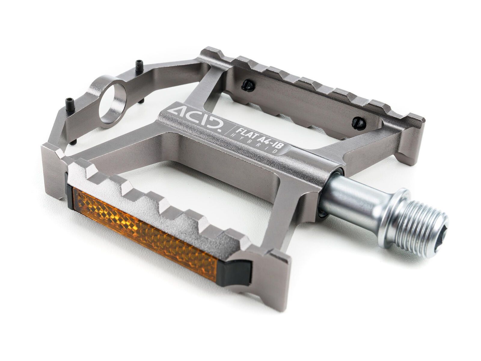 Cube Acid Pedale Flat A4-IB Hybrid, grey - Bild 3