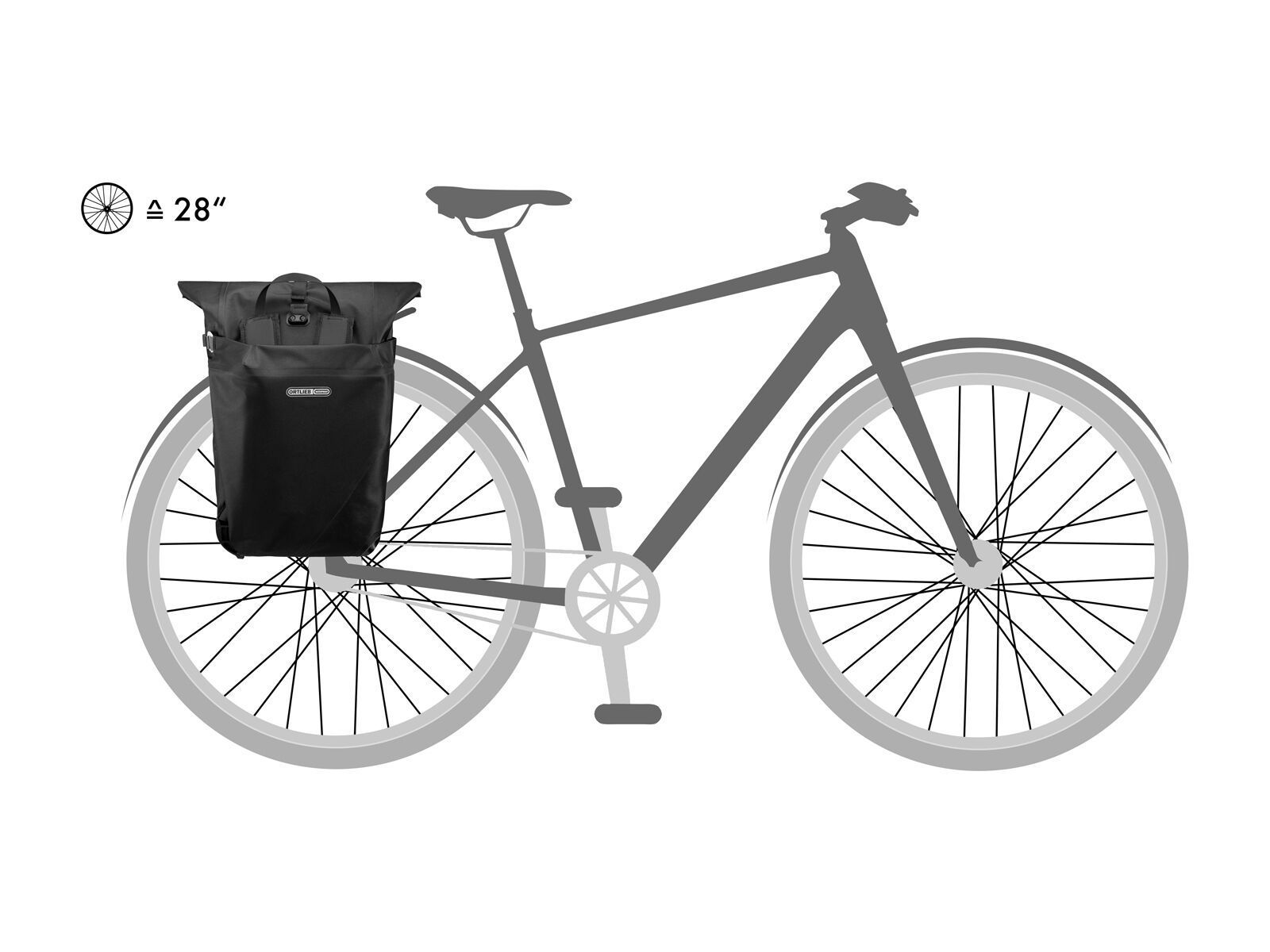 ORTLIEB Vario 26 L, black - Bild 13