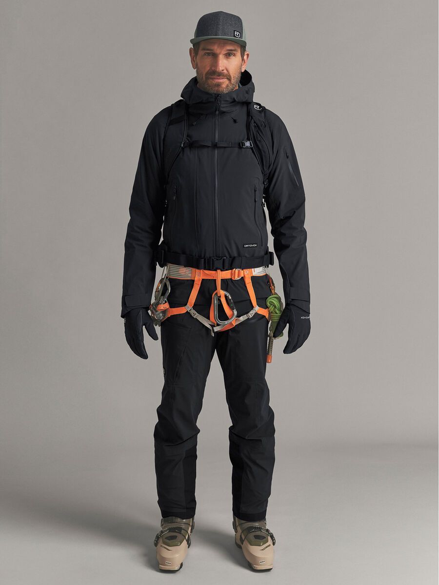 Ortovox Ortler Gore-Tex Pants M, black raven - Bild 11