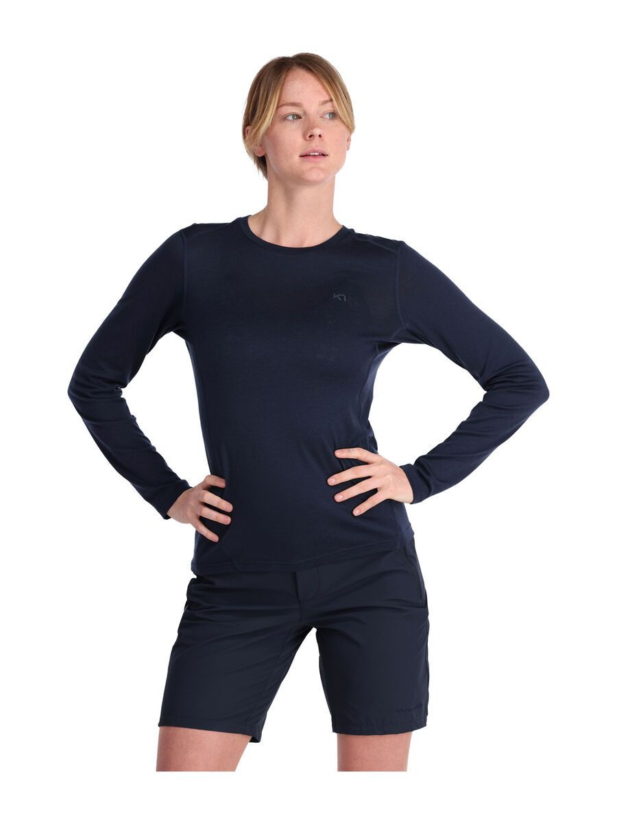 Kari Traa Lucie Long Sleeve, royal - Bild 3