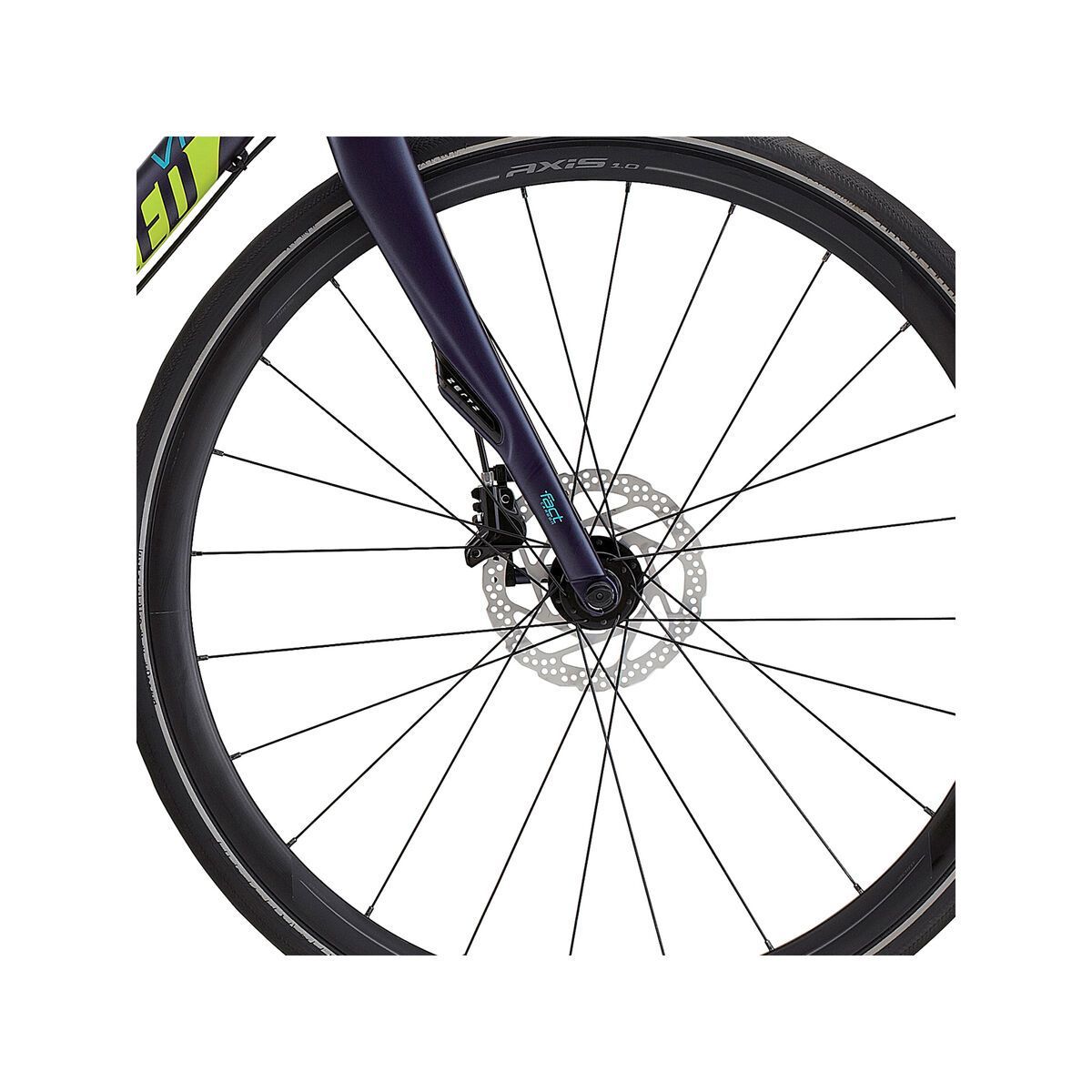 Specialized Vita Comp Disc, gloss deep pearl indigo/pearl hyper green/turquoise - Bild 2