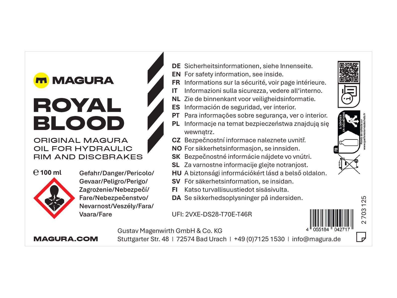 Magura Royal Blood - 100 ml - Bild 2