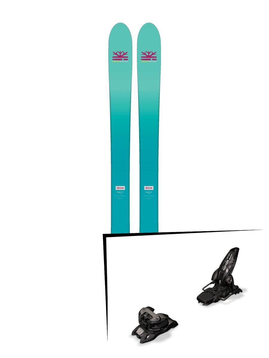 Set: DPS Skis Nina F99 Foundation 2018 + Marker Griffon 13 ID black - Bild 1
