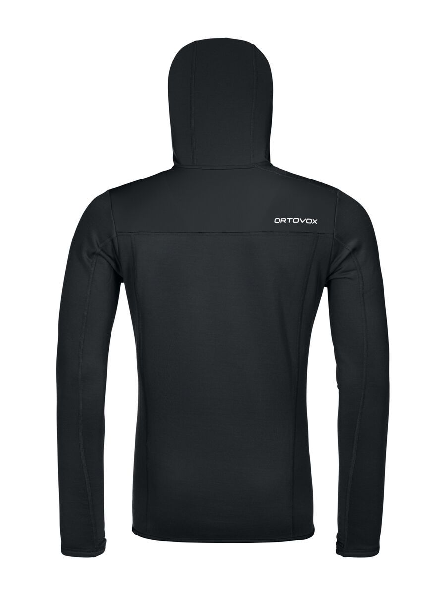 Ortovox Merino Fleece Hoody M, black raven - Bild 2
