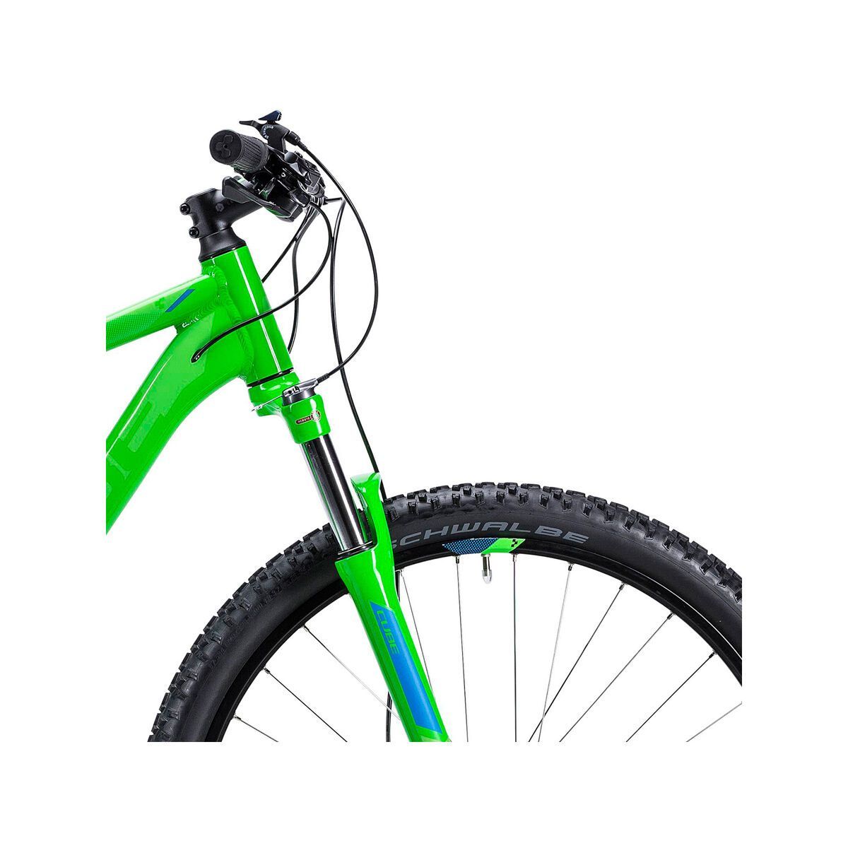 Cube Aim SL 27.5, green/blue - Bild 5