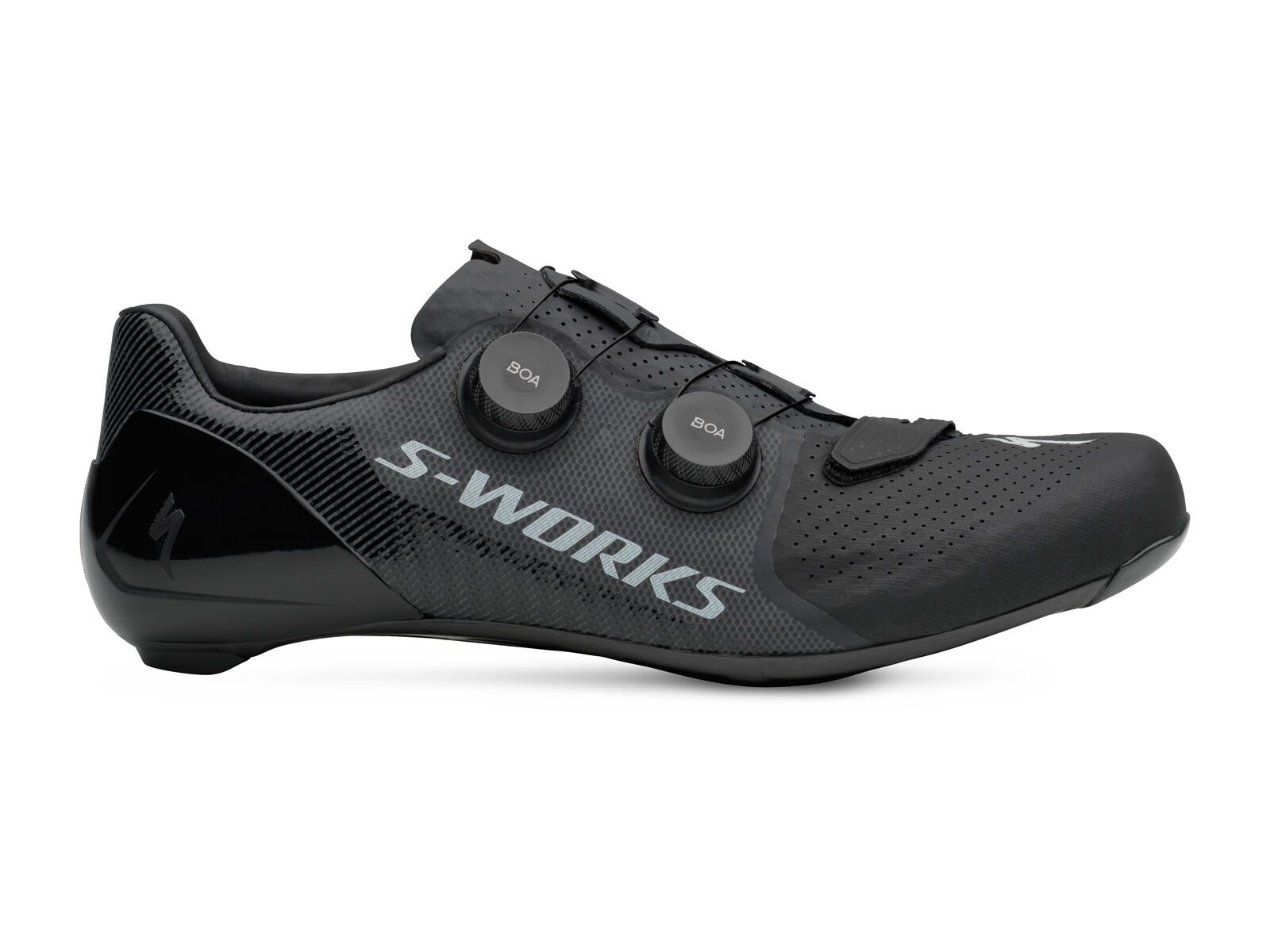 *** 2. Wahl *** Specialized S-Works 7 Road Wide, black - Radschuhe | Größe 47 - Bild 1