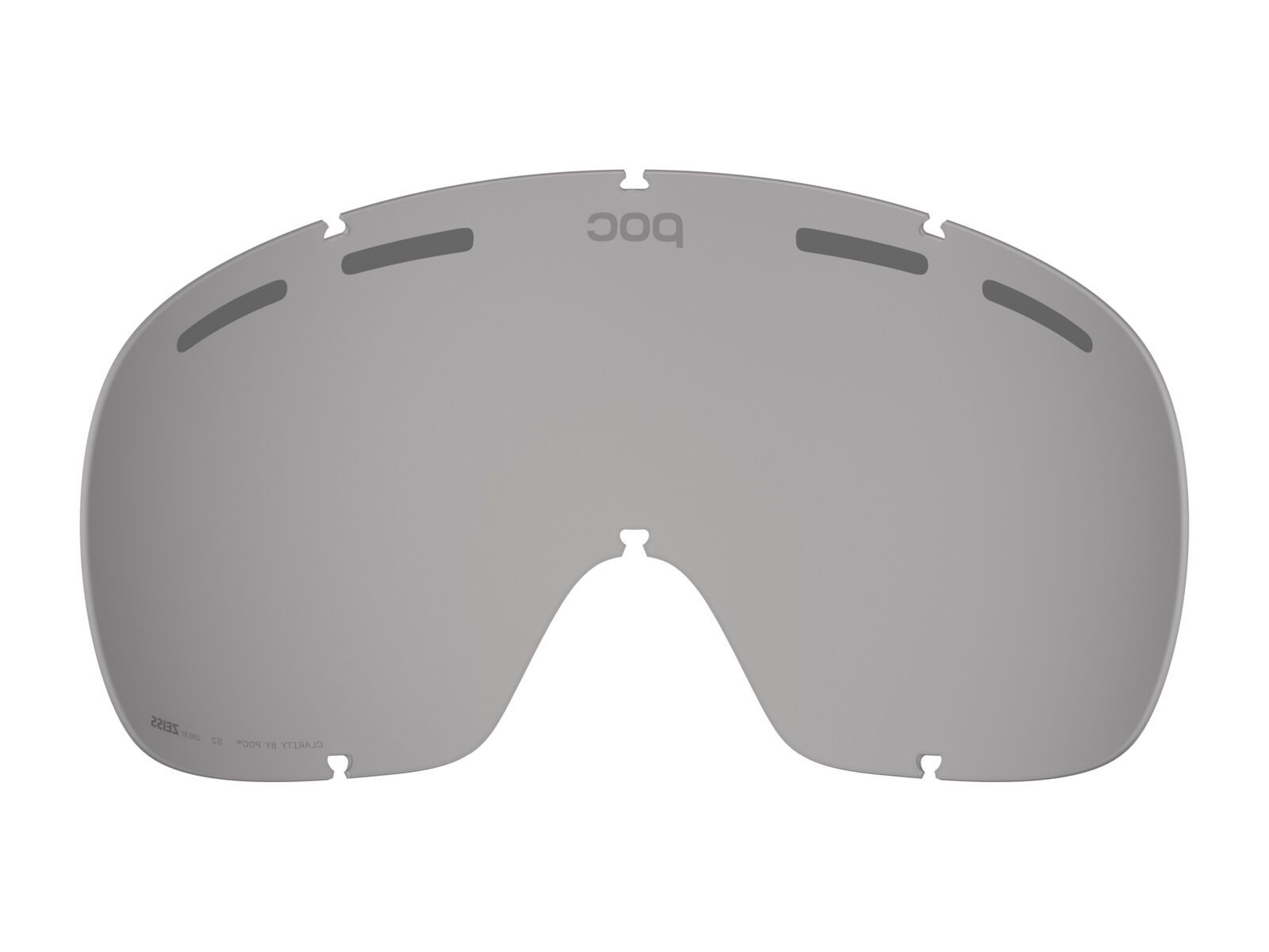 POC Fovea/Fovea Race Lens, Clarity Uni. Partly Sunny Grey - Bild 2