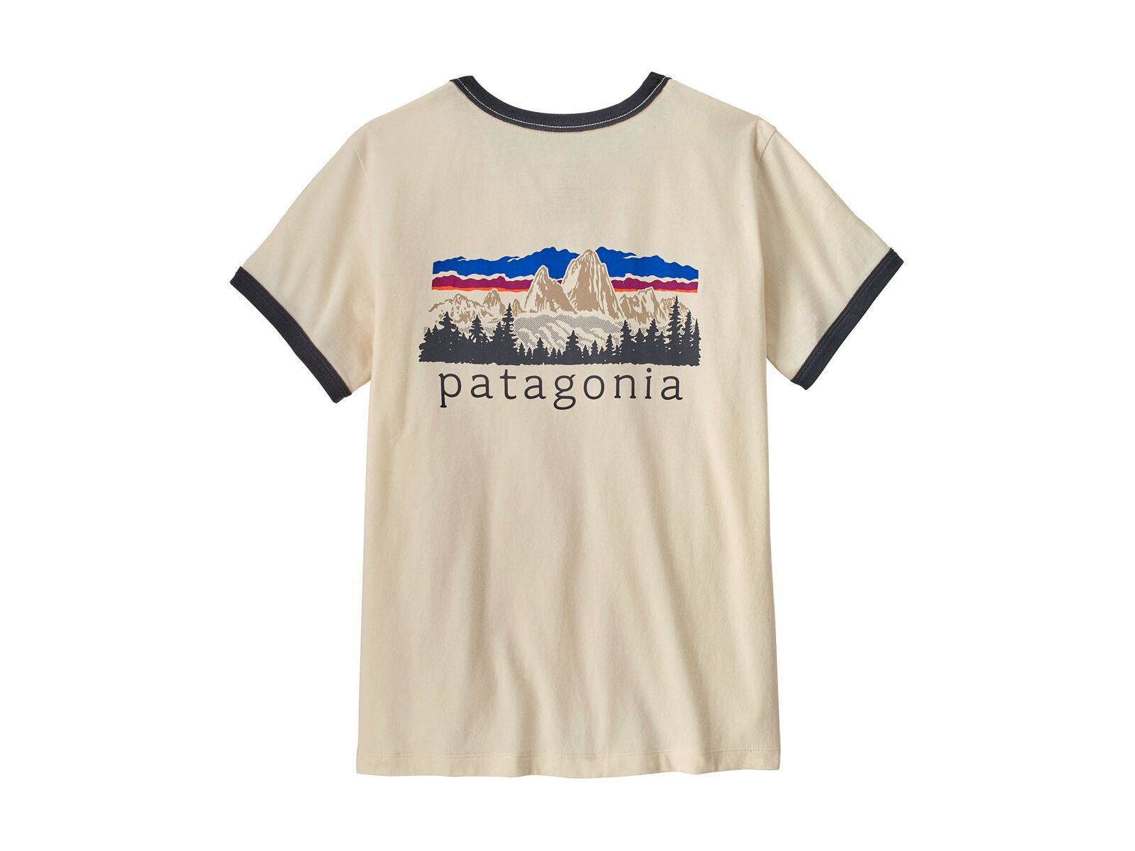 Patagonia Women's Fitz Roy Foothills Ringer Tee, undyed natural - Bild 1