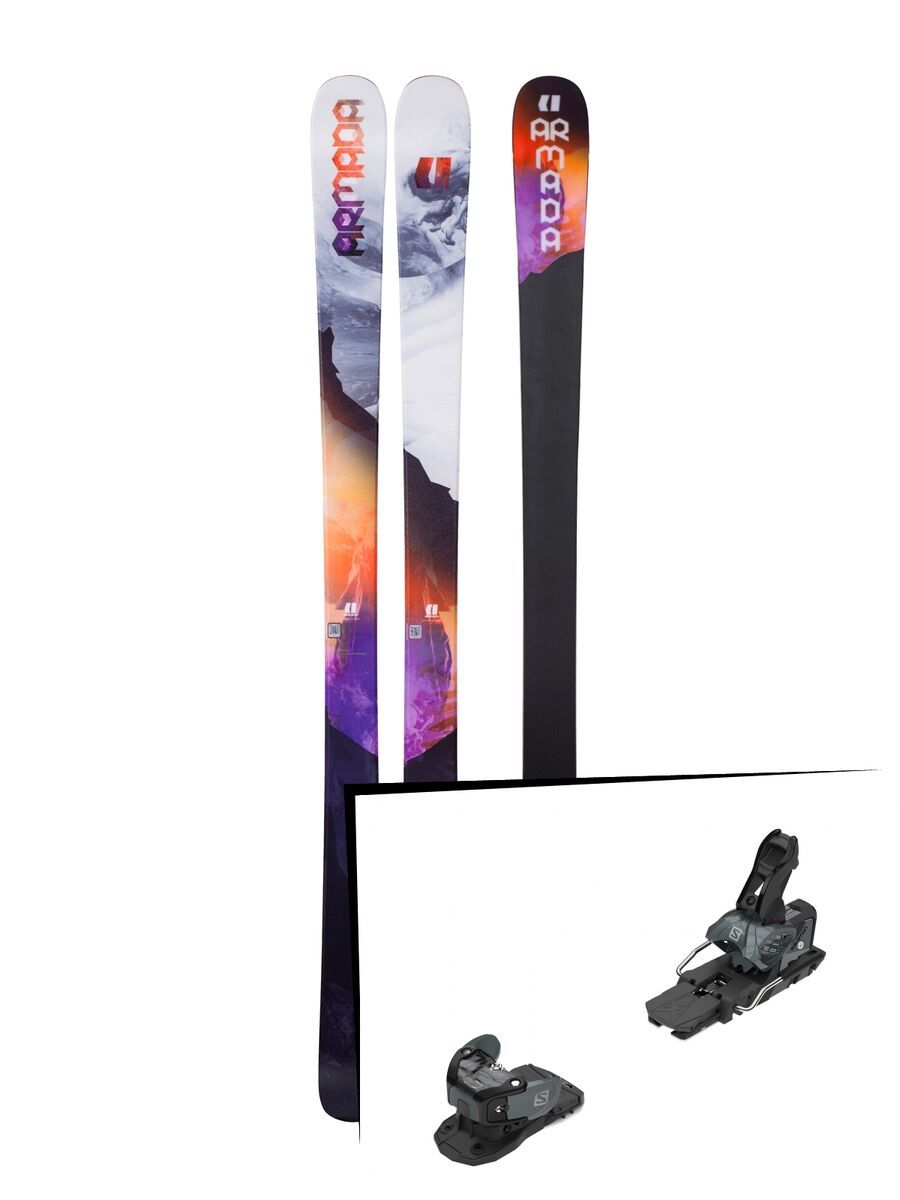 Set: Armada Victa 83 2018 + Salomon Warden MNC 13 black/grey - Bild 1