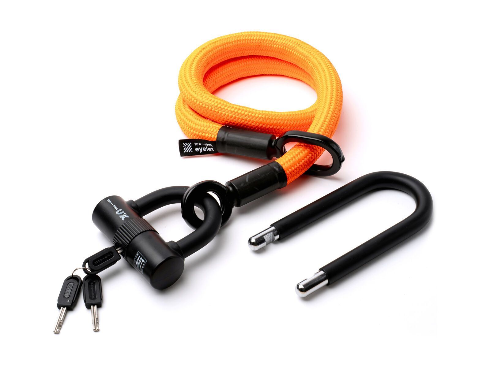 Tex-Lock Eyelet UX-Lock 100 cm, acid orange - Bild 1