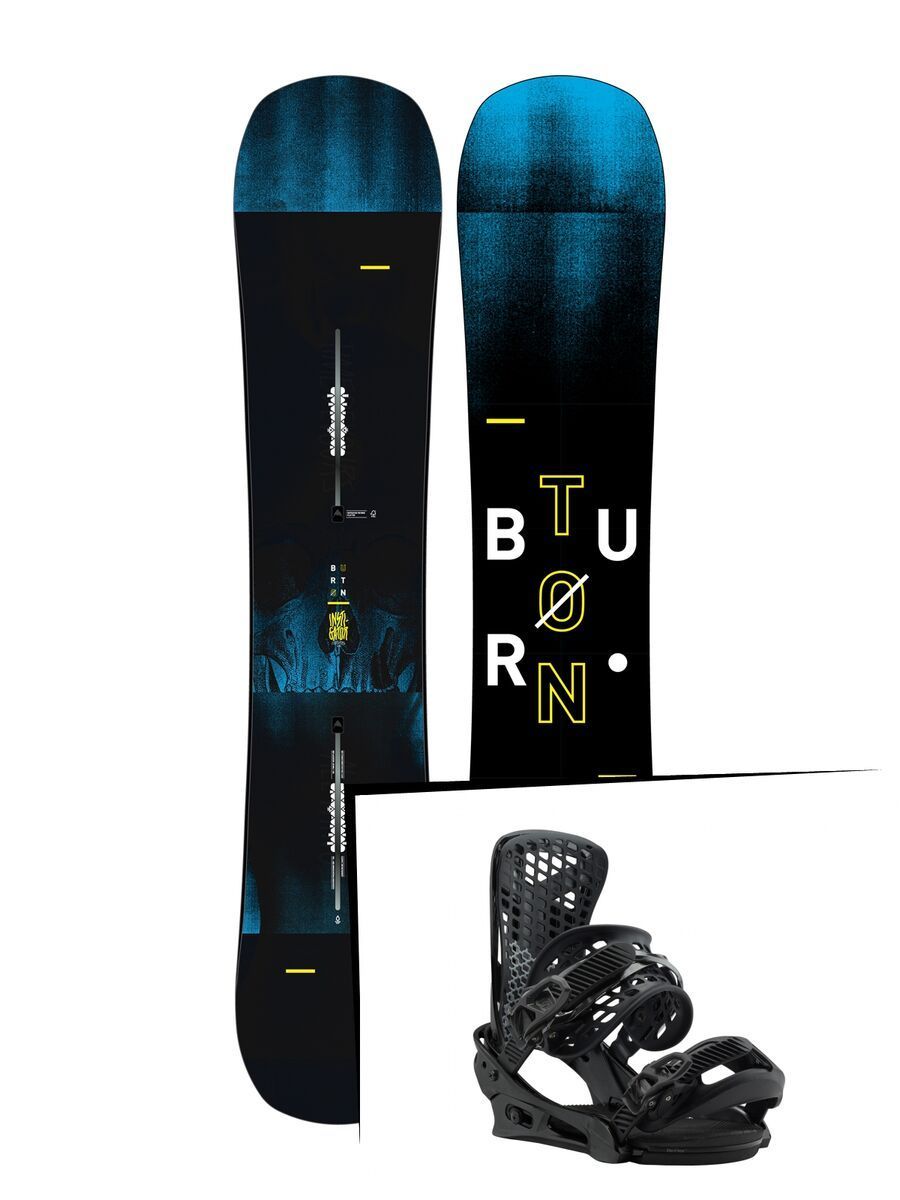 Set: Burton Instigator Wide 2019 + Burton Genesis black - Bild 1