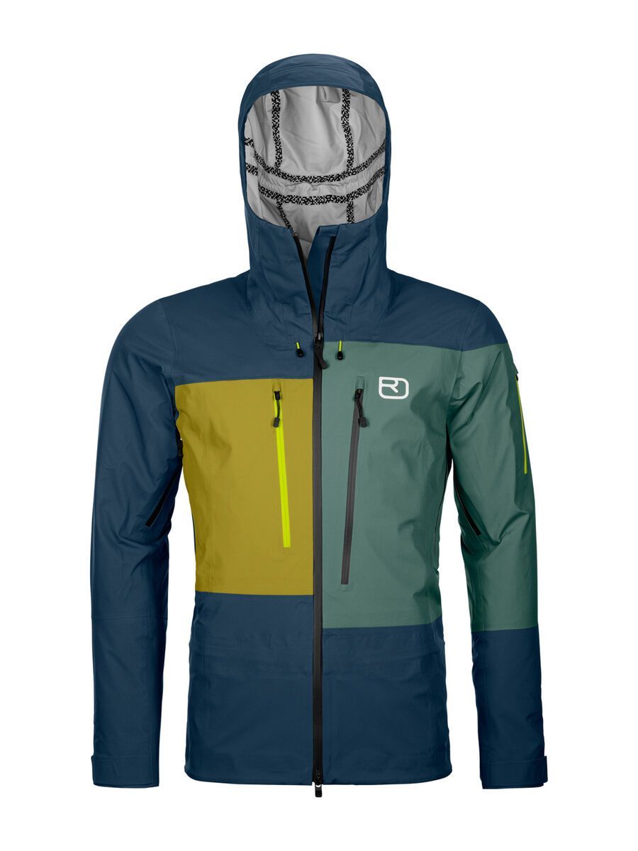 Ortovox 3L Deep Shell Jacket M, deep ocean