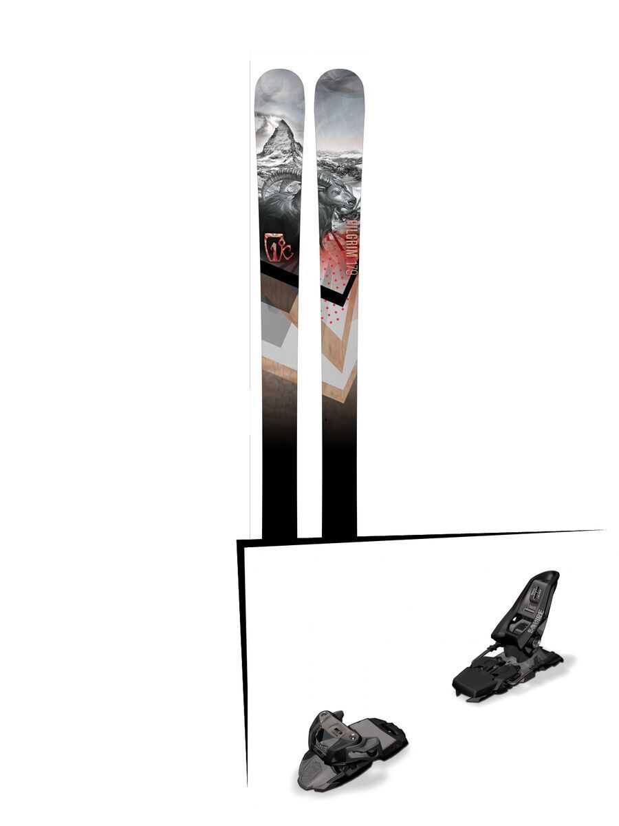 Set: Icelantic Pilgrim 2016 + Marker Squire 11 (1685468) - Bild 1