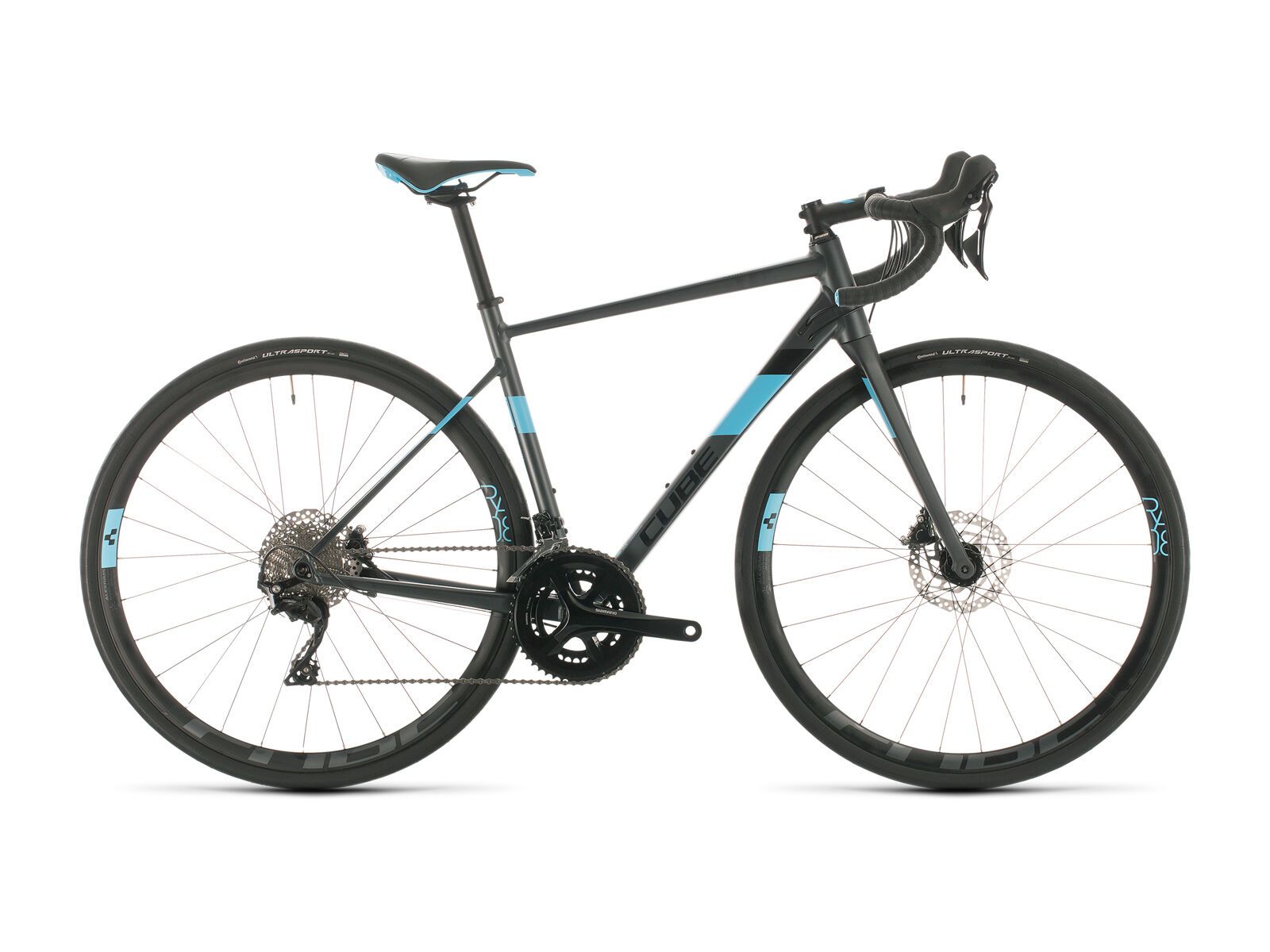 Cube Axial WS Race, iridium´n´aqua - Bild 1