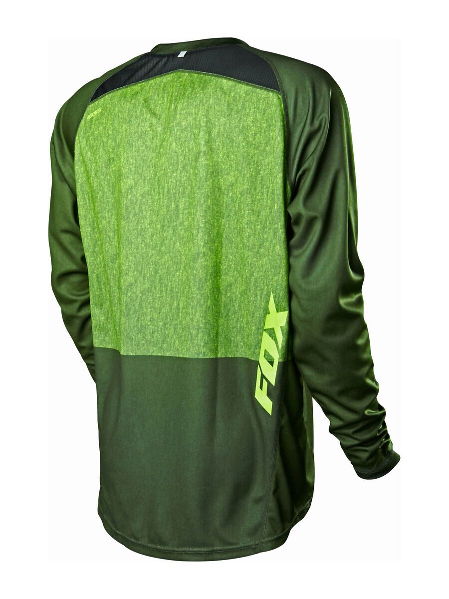 Fox Indicator L/S Jersey, heather green - Bild 2