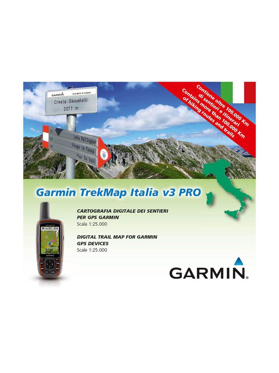 Garmin TrekMap Italien v3 Pro microSD/SD - Bild 1