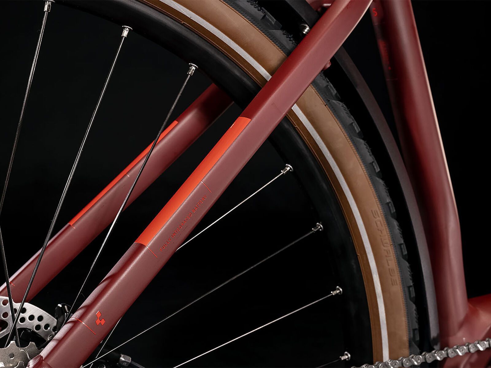 Cube Nuride Hybrid Performance Allroad 625 Easy Entry, darkred´n´red - Bild 3