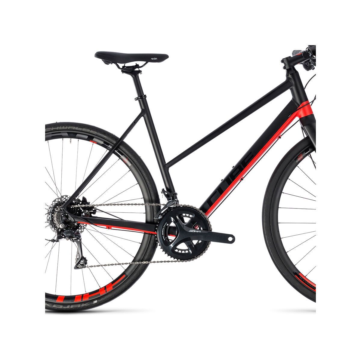 Cube SL Road Pro Trapeze, black´n´red - Bild 4