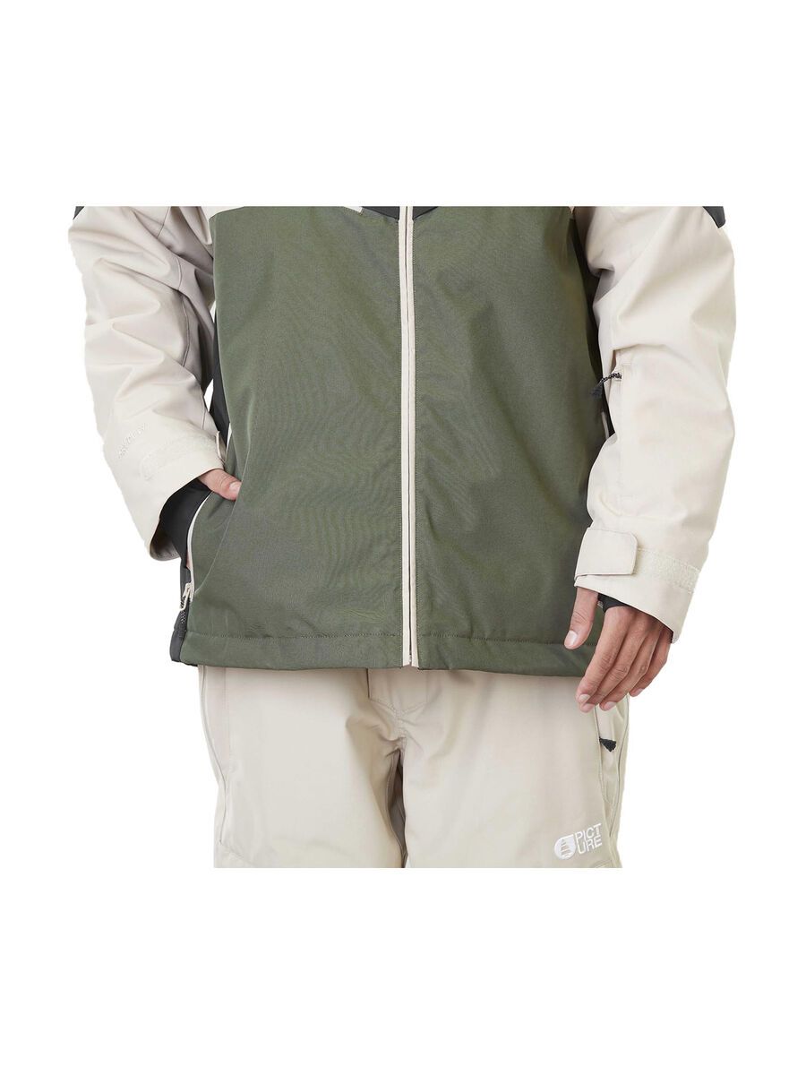 Picture Styler Jacket, black/lychen green - Bild 6