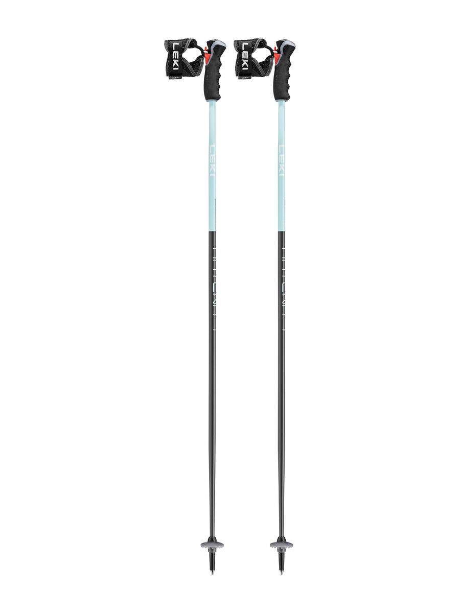 Leki Artena Airfoil 3D dark anthracite/light turquoise/white 110 cm 65367971110