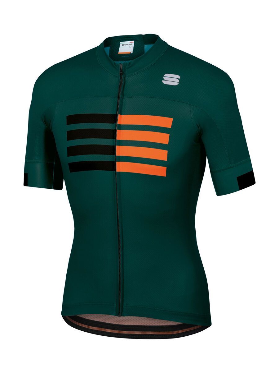 Sportful Wire Jersey, sea moss/black/orange sdr - Bild 1