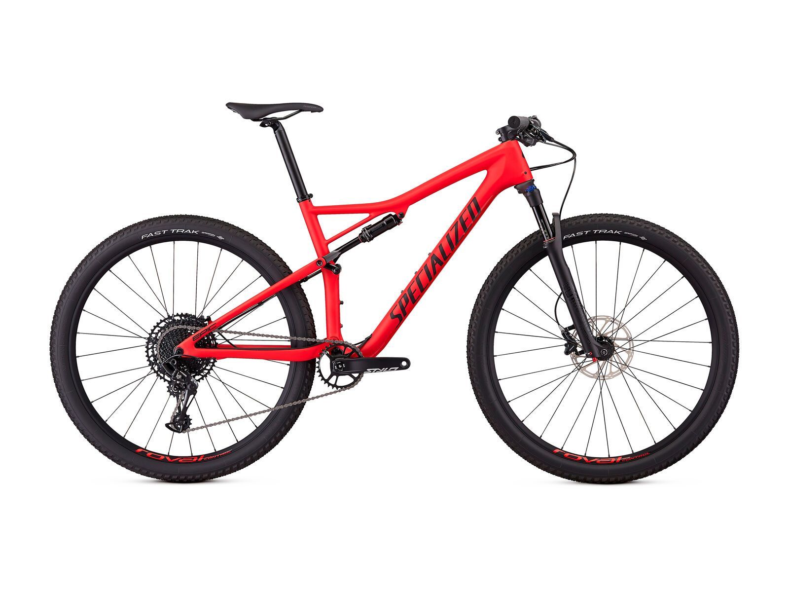 Specialized Epic Comp Carbon, satin flo red/black - Bild 1