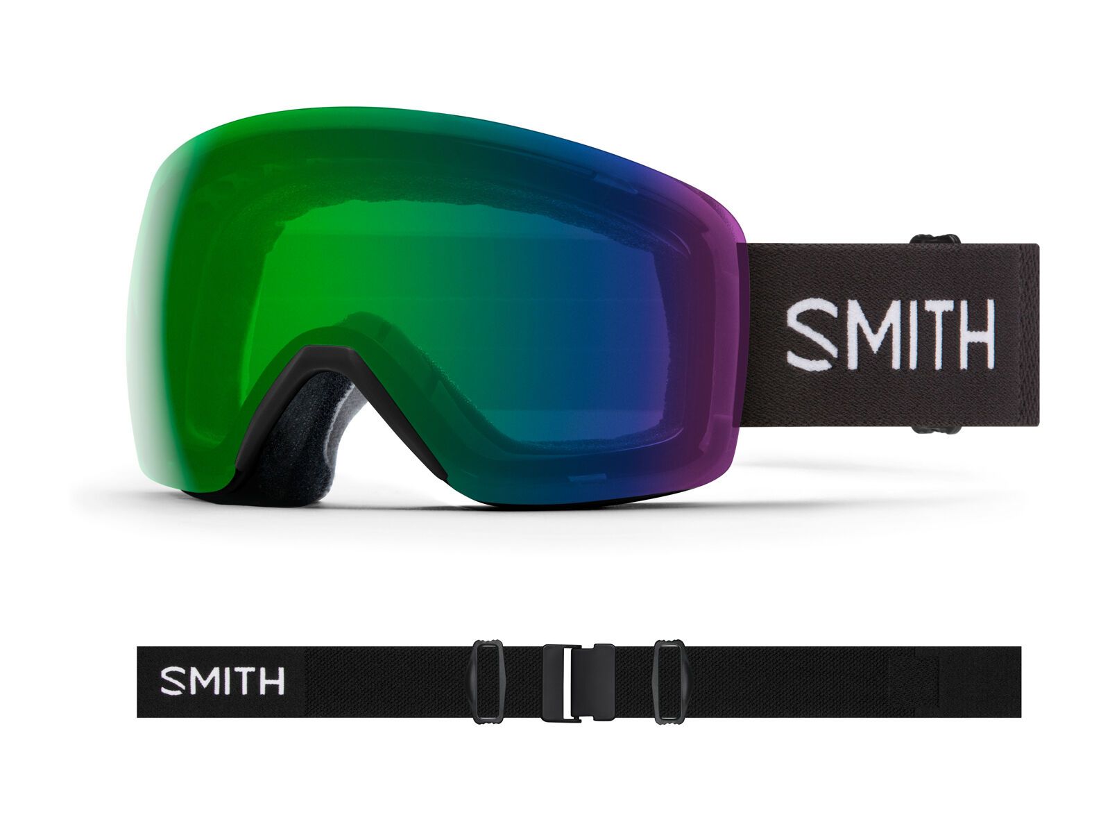***2. Wahl*** Smith Skyline - ChromaPop Everyday Green Mir black - Bild 2