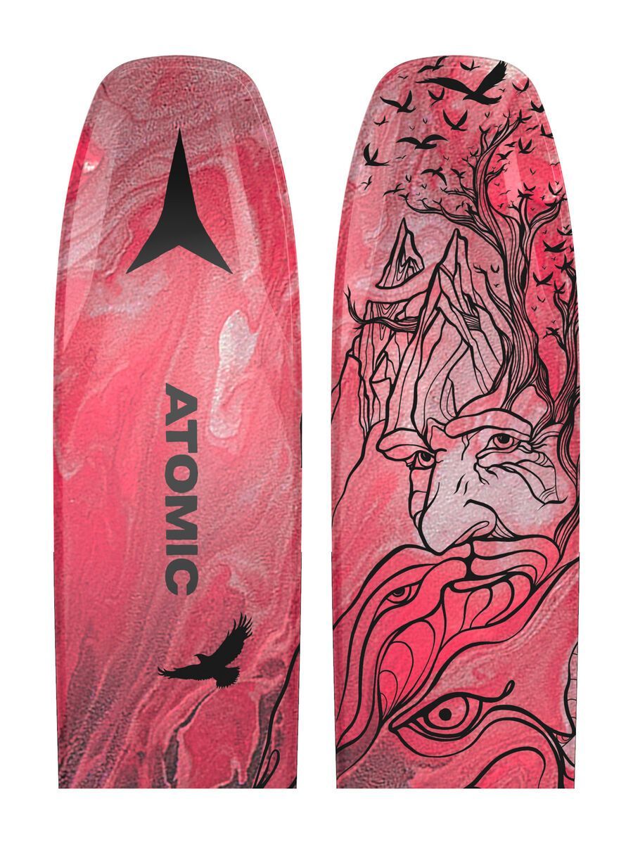 Atomic Bent 110, red metalic/blue - Bild 3