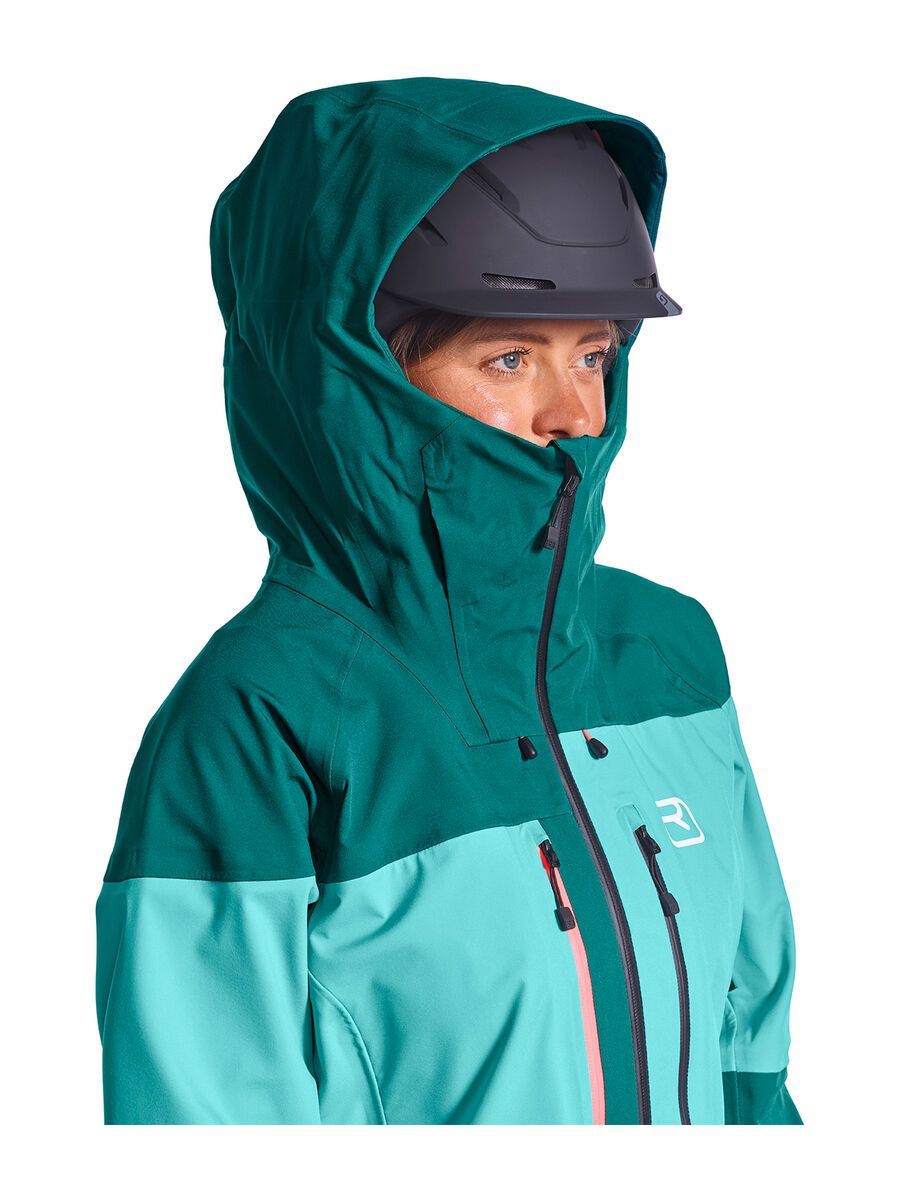 Ortovox 3L Guardian Shell Jacket W, pacific green - Bild 4