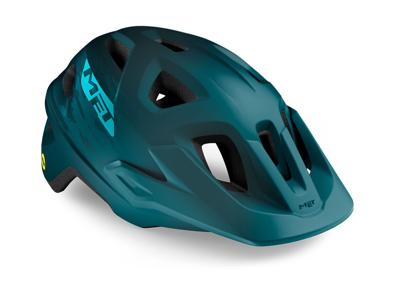 MET Echo MIPS, petrol blue/matt - Bild 1