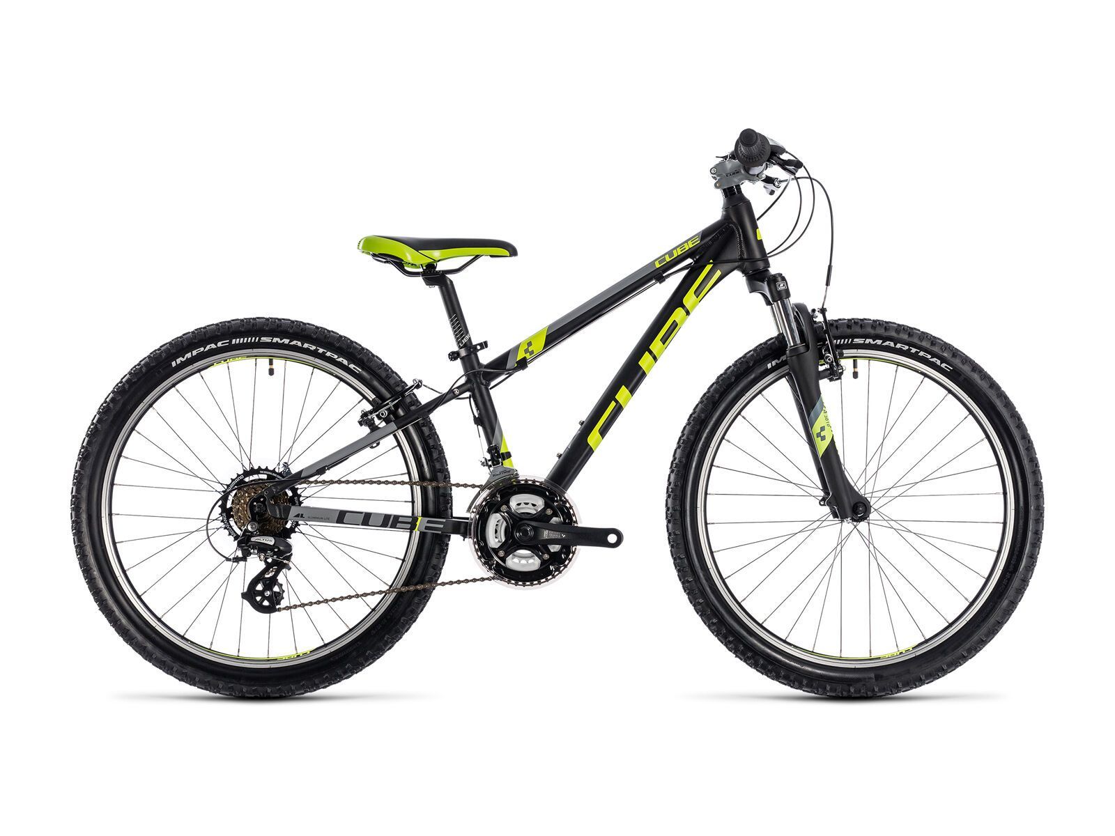 Cube Kid 240, black´n´flashyellow - Bild 1
