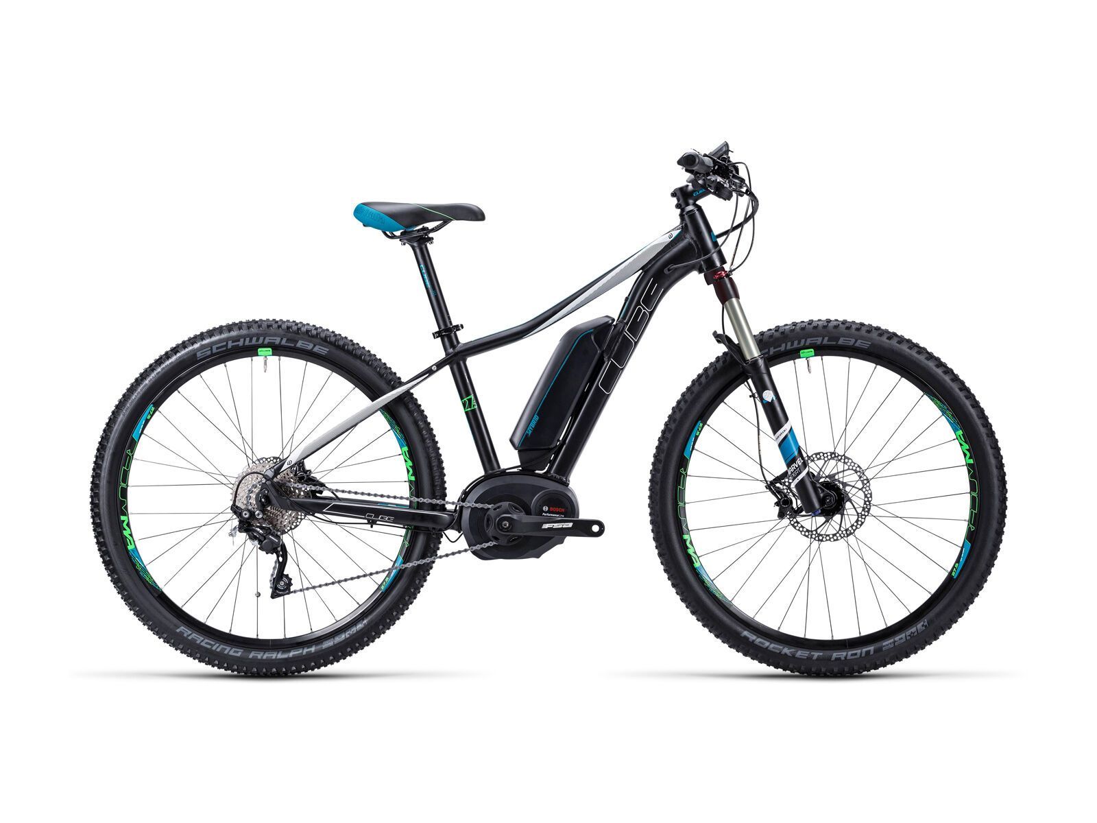 Cube Access WLS Hybrid Race 27.5, black/petrol - Bild 1