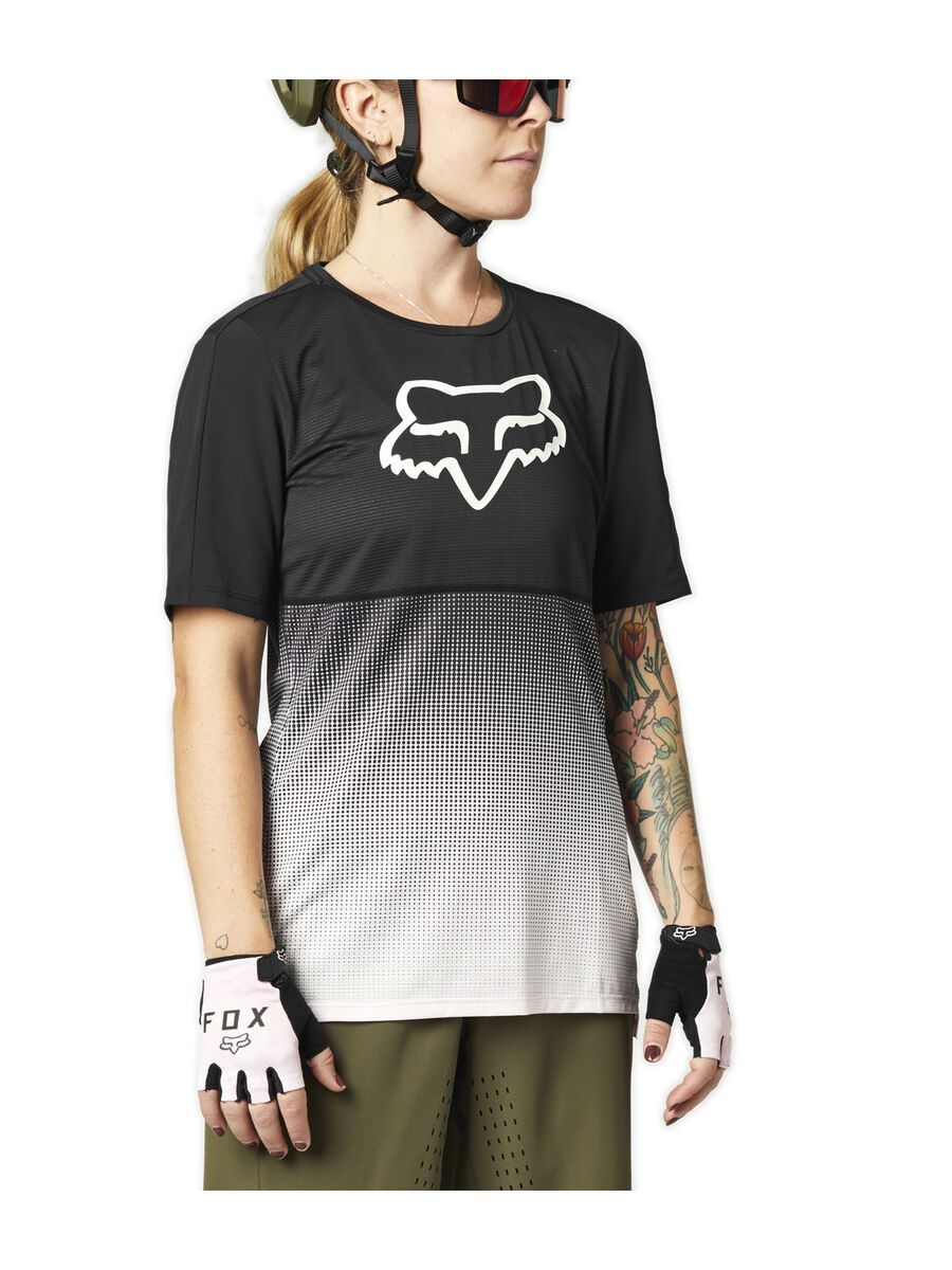 Fox Womens Flexair SS Jersey, black/pink - Bild 1