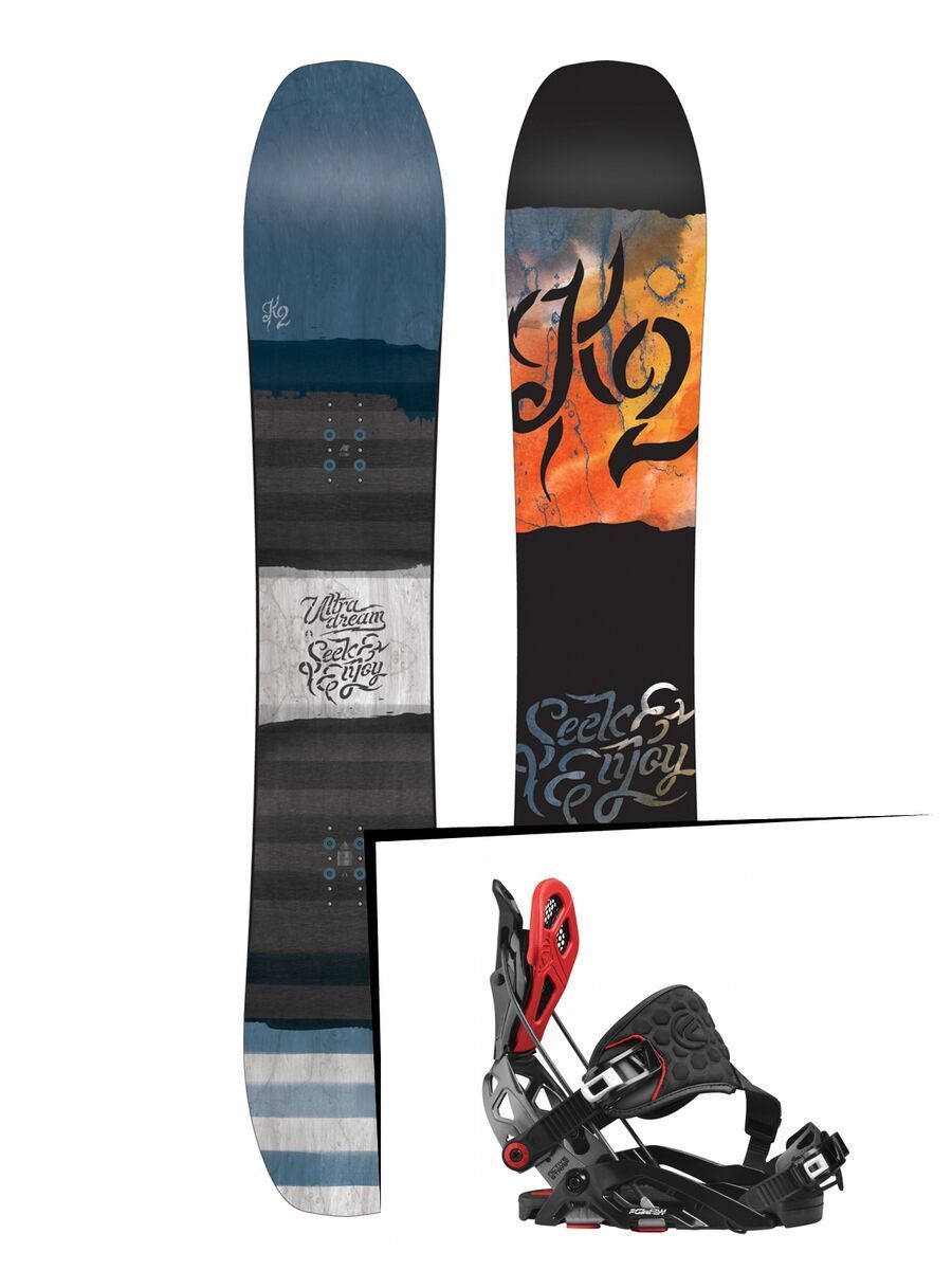 Set: K2 Ultra Dream 2017 + Flow Fuse-GT Hybrid (1718348S) - Bild 1