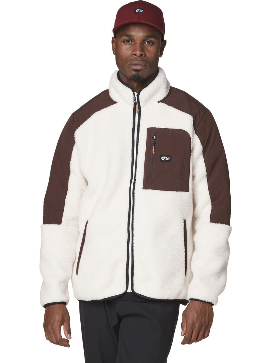 Picture Quilchena Zip Fleece, tofu chicory coffee - Bild 5