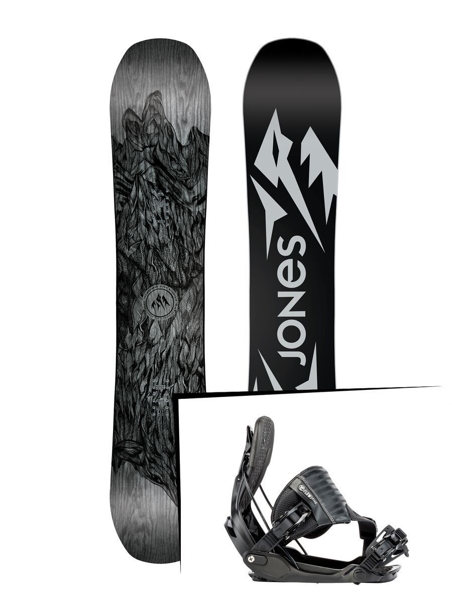 Set: Jones Ultra Mountain Twin 2019 + Flow Five (1908481S) - Bild 1