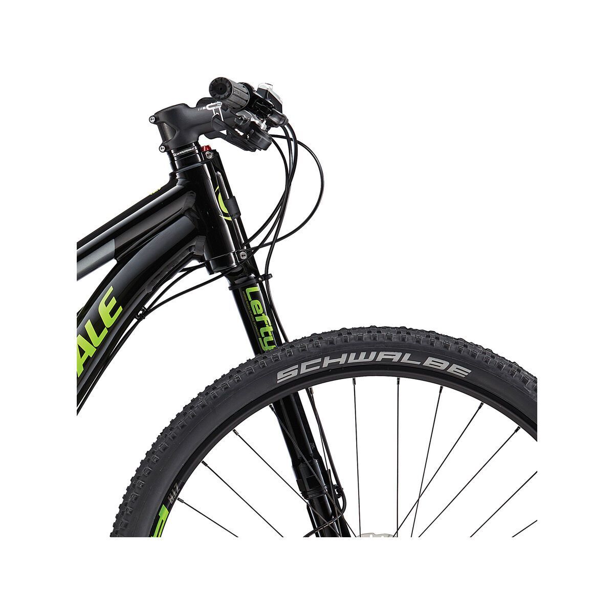 Cannondale Scalpel 4 29, jet black w/bezerker green - Bild 5