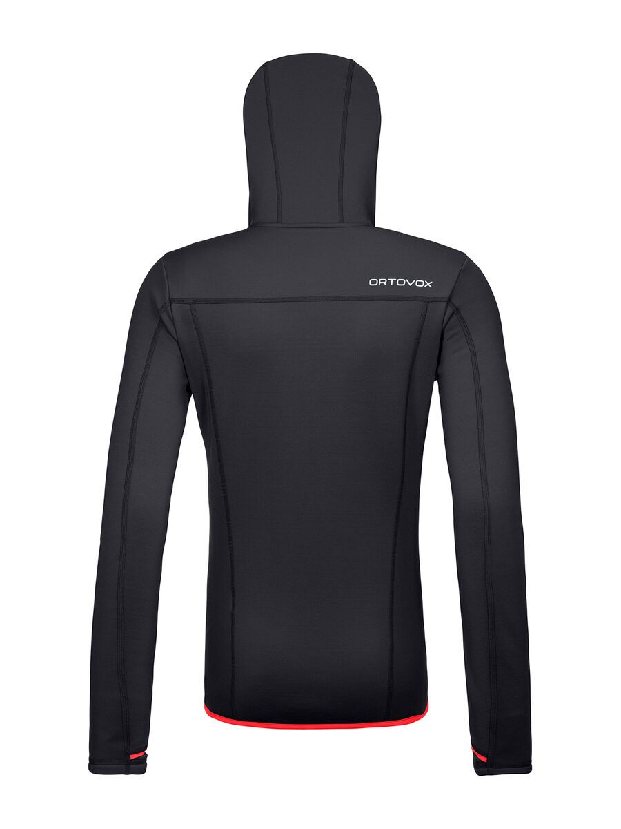 Ortovox Merino Fleece Hoody W, black raven - Bild 2